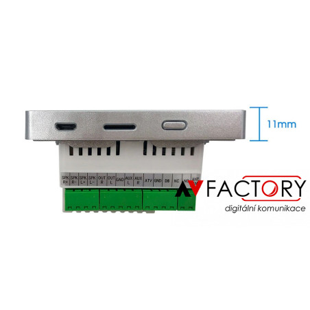 Bluetooth zesilovač s FM rádiem