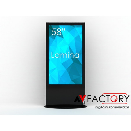 Stojanový informační kiosek 58" SWEDX A2 Touch