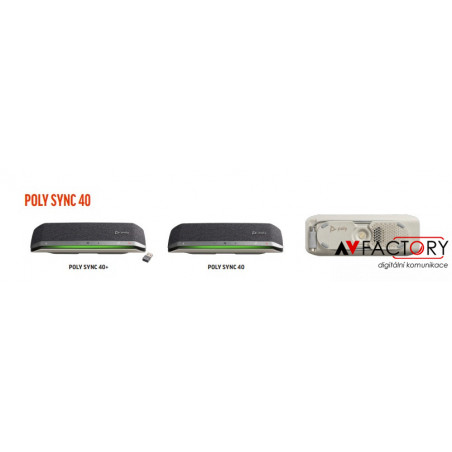 Smart Speakerphone Poly Sync 40+