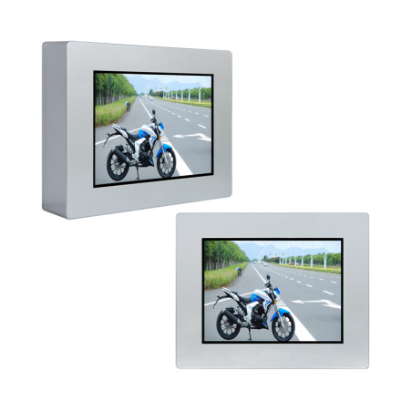 Venkovní nástěnný informační kiosek 15" PA601 DC