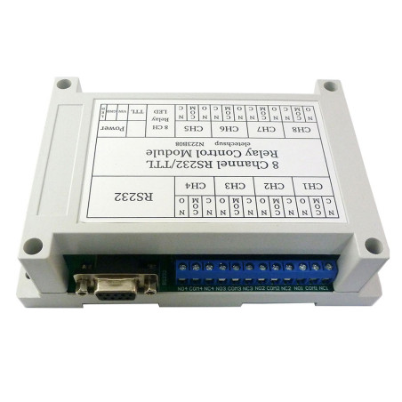 RS-232 relé modul