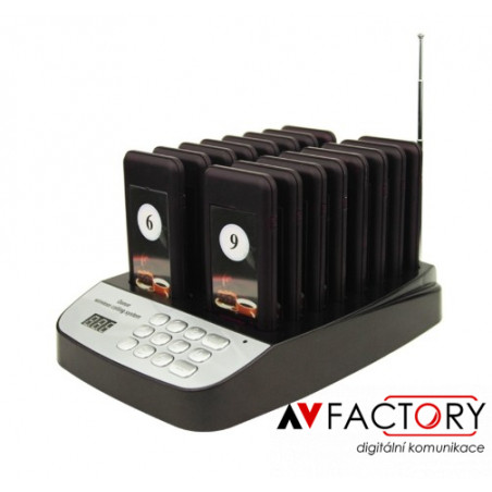 Restaurační pager CTP301+CTB301